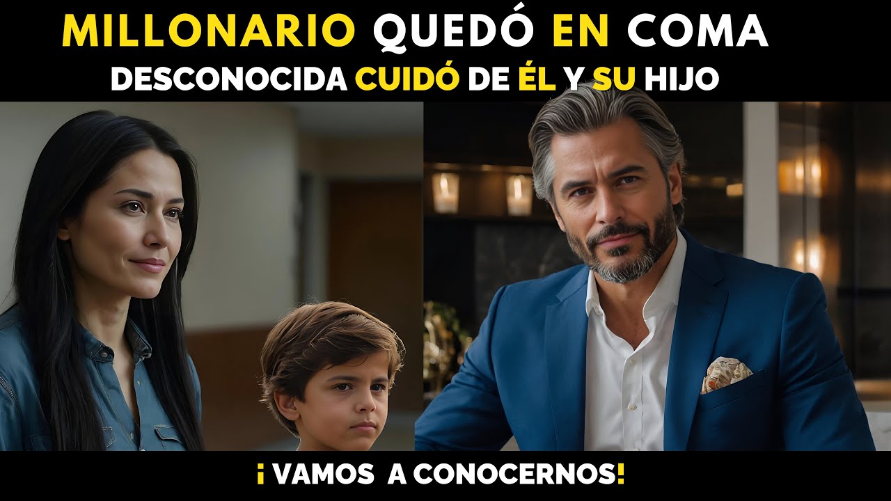 Millonario Quedó en Coma y Desconocida Cuidó de Él y su Hijo. VAMOS A CONOCERNOS.