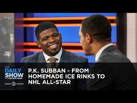 P.K. Subban - From Homemade Ice Rinks to NHL All-Star | The Daily Show