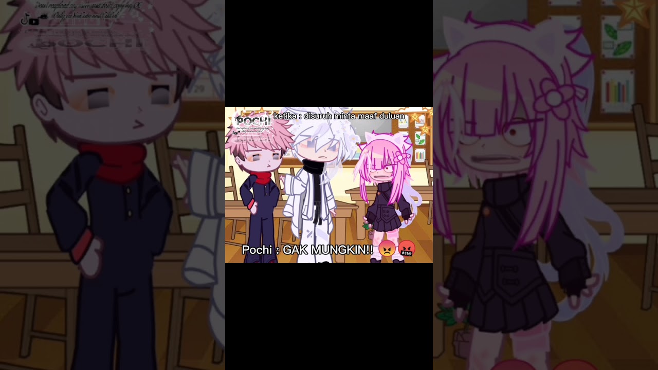 Pochi : padahal Yudi duluan 😌💢 #gacha #4tw #jujutsukaisen #masukberandayoutube #gachaclub #fypp