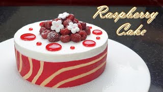 라즈베리 생크림 케이크 만들기/ Raspberry Cake Recipe / Christmas cake /ラズベリーケーキレシピ / रास्पबेरी केक पकाने की विधि