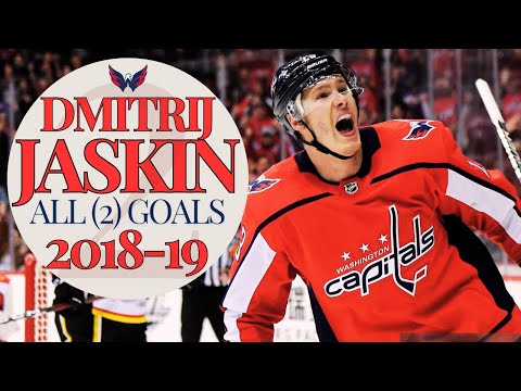 Dmitrij Jaskin ALL (2) Goals as a Washington Capital 2018-19 | Capitals Highlights