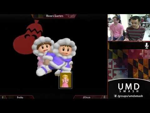 Bradday (ICs) vs JD Drizzle (Peach) | UMD Smash Fest 2 Winners Quarters