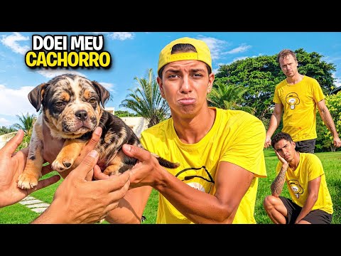 DOEI MEU CACHORRINHO NOVO *Despedida do Tropão !