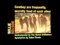 Willie Nelson  - Cowboys Are Frequently, Secretly Fond Of Each Other - Karaoke