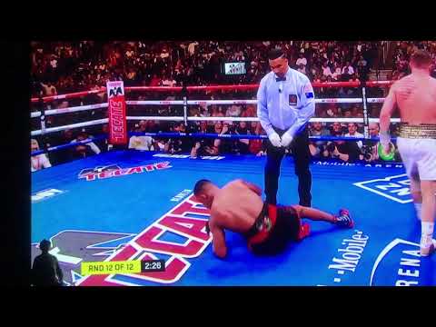 CANELO🇲🇽vsJACOBS🇺🇸 cuando te noqueas solo😂😂