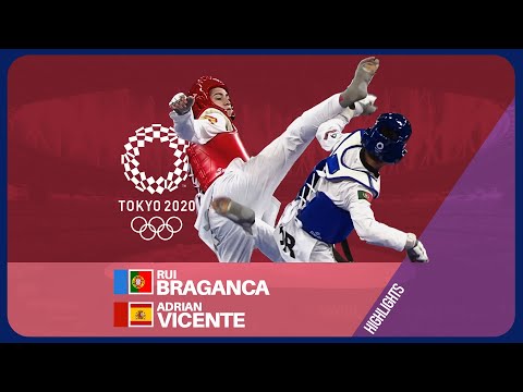 [Tokyo 2020] Rui Bragaca 🇵🇹  vs Adrian Vivente 🇪🇸  (9:24),  R16 -58 M