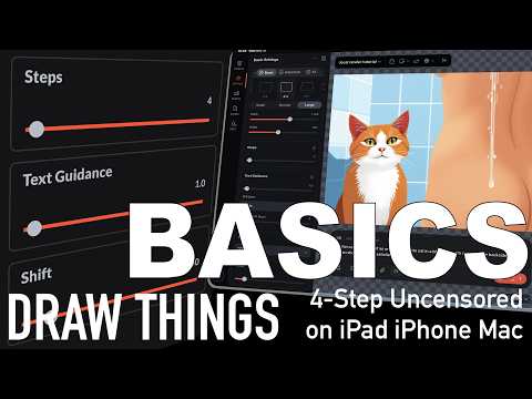 DRAW THINGS Uncensored on iPad, iPhone, and Mac