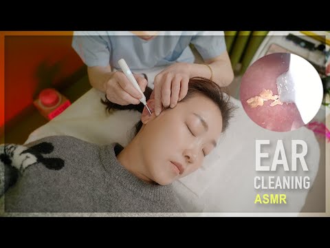 ASMR ???? Ear cleaning with camera ???? Deep sleep and relaxation