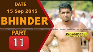 (1) Bhinder (Moga) Kabaddi Touranament 15 Sep 2015