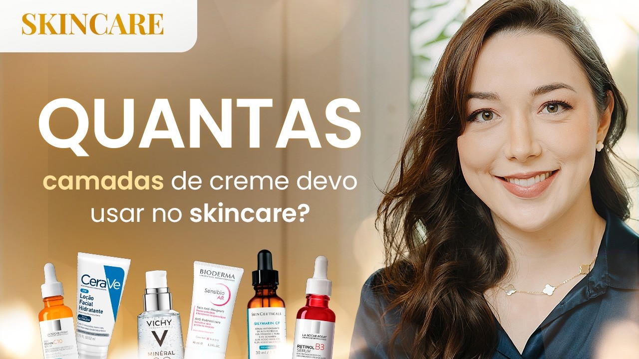 Vale a pena fazer camadas de cremes no SKINCARE