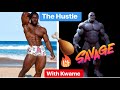 THE HUSTLE WITH KWAME EPISODE 1 VLOG - Best time to eat , supplements , full Training