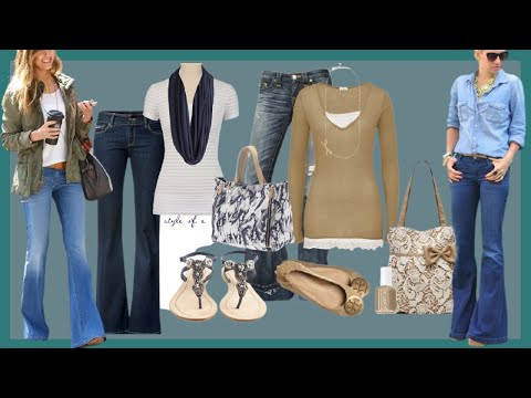 TENDENCIAS MODA PANTALONES 2022/LOOKS CON PANTALONES ACAMPANADOS DE MODA 2002 PANTALONES ACAMPANADOS