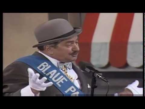 Der Mann von der Blauen Partei alias Toni Geller - Büttenreden 1982 - 1992