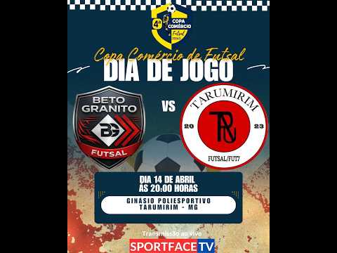 BETO GRANITO X TARU F.C - 4º COPA COMÉRCIO DE FUTSAL DE TARUMIRIM 2026 - PRIMEIRA RODADA