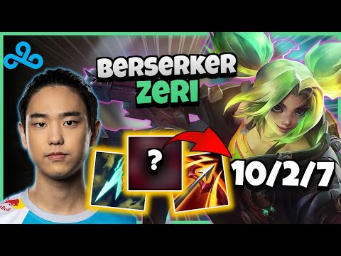 C9 Berserker Zeri vs Kai'Sa | 14.21