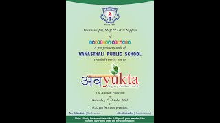 Vanasthali Public School Video