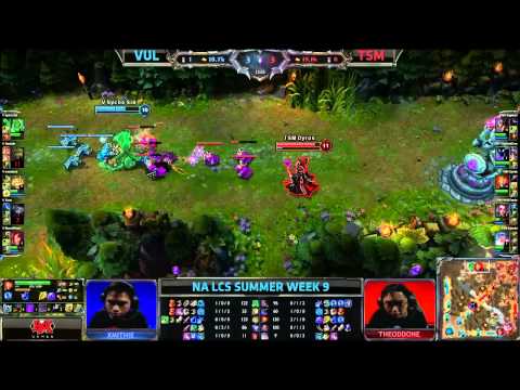 LCS NA Summer 2013 W9D3: Team Vulcun vs Team SoloMid (16.08.2013)