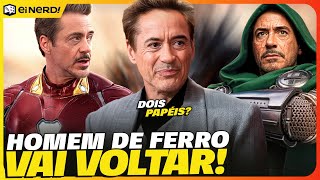 BOMBA! HOMEM DE FERRO VAI VOLTAR EM VINGADORES DOOMSDAY