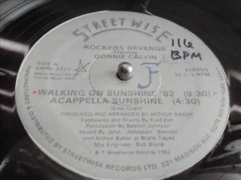 ROCKERS REVENGE FEAT. DONNIE CALVIN- WALIKING ON SUNSHINE '82 [ E.P.]
