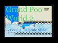 Grand Poo World 2 Awesome SMW Kaizo Hack Stage 3 Riptide Slide