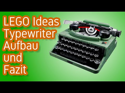 Lego ® Ideas Set 21327 | The Typewriter | Die Schreibmaschine | Aufbau und Fazit | Steinfluencer