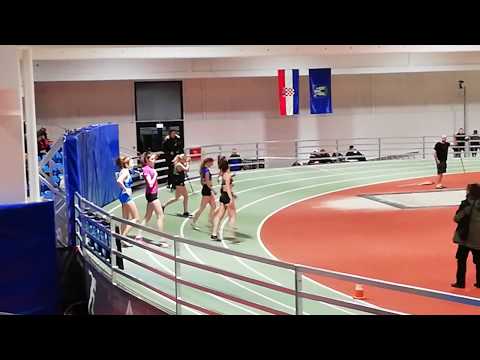 60m [Ž], FINALE, Marta Bošnjak i Marta Ivkić - Otvoreno prvenstvo Zagreba u dvorani 2018