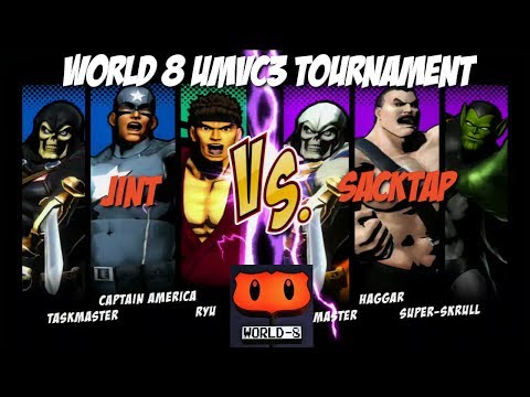 Jint vs Sacktap Grand Finals 2/2 World 8 UMVC3 Tournament