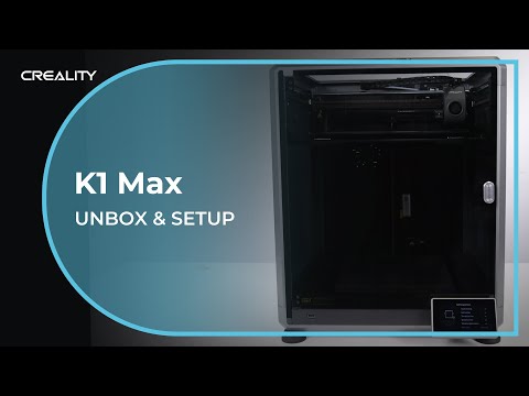 Unboxing | K1 Max Unbox & Setup - Must Watch Before Your First Print