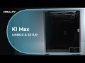 Impresora Creality 3D K1 Max
