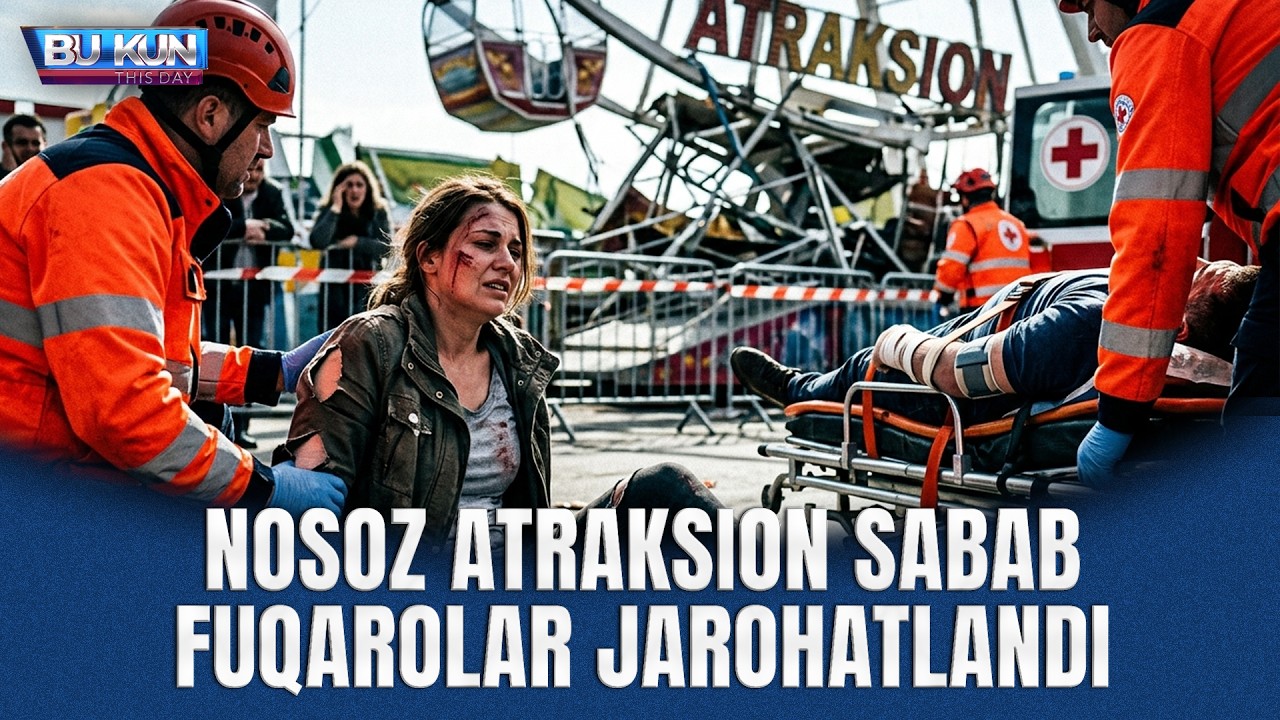 BU KUN - NOSOZ ATRAKSION SABAB FUQAROLAR JAROHATLANDI
