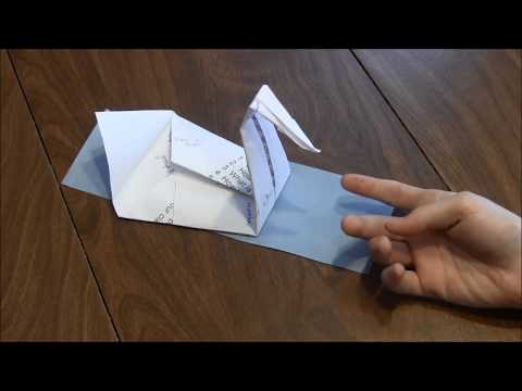 Learn how to make an Origami Paper Folded Swan
