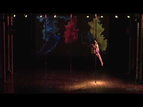 POLE ART ITALY 2023 - JUNIORS 11-14 ADVANCED WINNER - ANDREA QUIROZ GORDILLO MEXICO