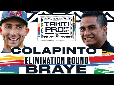 Griffin Colapinto vs Mihimana Braye | SHISEIDO Tahiti Pro pres by Outerknown 2024