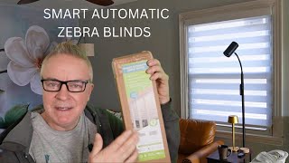 DENFOON Motorized Zebra Blinds Solar Powered Look Beautiful INSTALL PRODUCT REVIEW