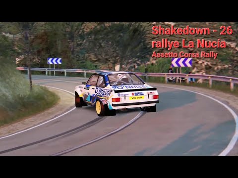 Shakedown - 26 rallye La Nucía, Ford Escort Mk2 Assetto Corsa