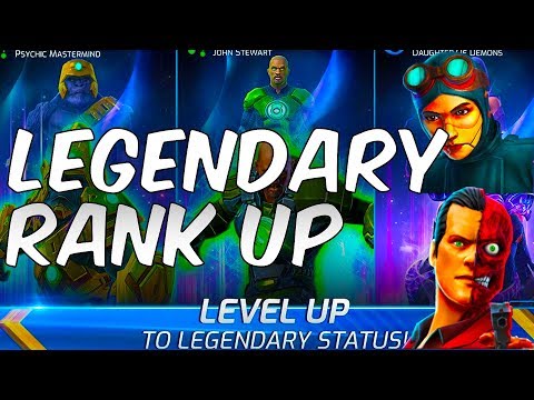 DONNA TROY, TWO-FACE & MORE LEGENDARY RANK UPS! - DC Legends: Battle For Justice