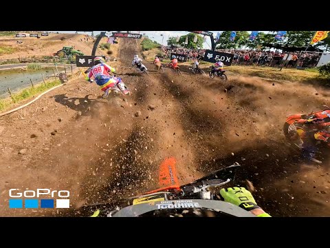 GoPro: Mikkel Haarup 2023 FIM MX2 Moto 2 from Round 9 Teutschenthal, Germany