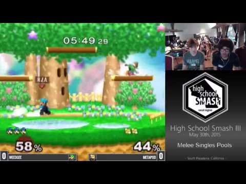 HSS 5/30 - Weedgee Vs. Metapod - SSBM Singles Pools