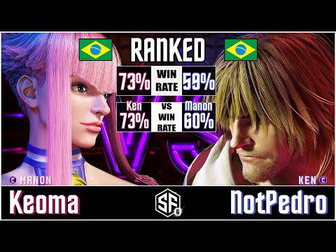 SF6 - Keoma (Manon) vs NotPedro (Ken) in Street Fighter 6