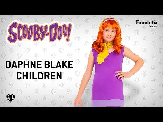 Vídeo relacionado con Funidelia Disfraz Oficial de Daphne - Scooby Doo para mujer, Incluye vestido, bufanda, cubrebotas y peluca - Traje para adultos para fiestas, Carnaval y Halloween - Talla S