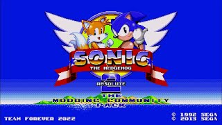 Sonic 2 Absolute: The Modding Community Pack - Full Longplay with All Chaos Emeralds
