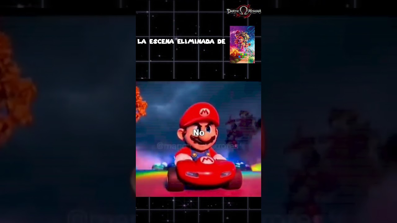La escena eliminada de Super Mario Bros la pelicula #shorts #memes #parodias #mario