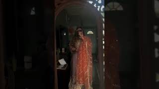 Hand Embroidered Pure Maysuri Sharara - Video 2