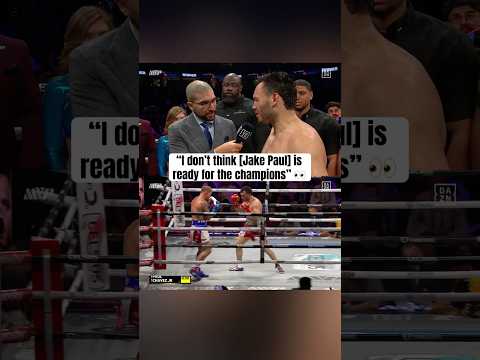 Julio César Chávez Jr. after losing to Jake Paul 😬 (via @DAZNBoxing)
