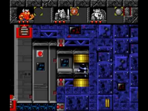 The Lost Vikings Super Nintendo