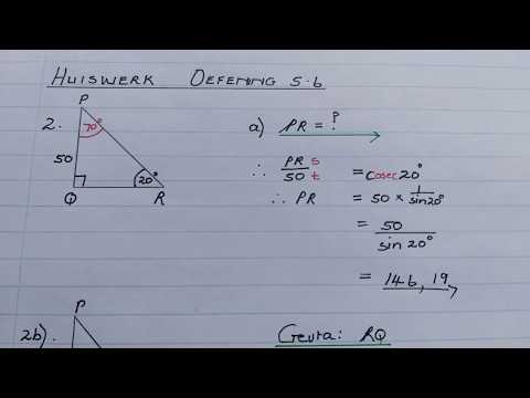 WISKUNDE GRAAD 10: 08 Junie 2020 - periode 3 (08103)