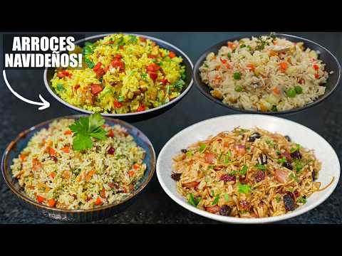 4 RECETAS DE ARROZ NAVIDEÑOS | Abelca