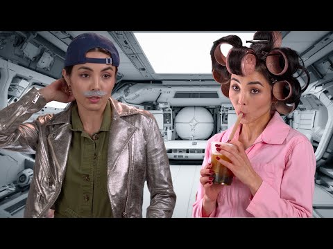 美國國家航空航天局的第一個太空女孩 (NASA's first girlie in space)