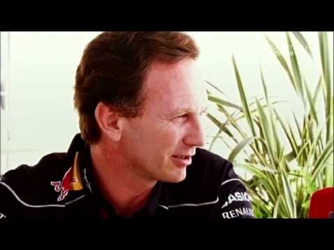 Spain GP Kimi during drivers parade and interview to Horner - 12/05/2013