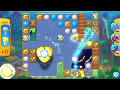 Fishdom 6464 Level - 19 moves - NO BooSTERS